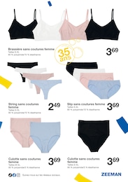 Prix et réduction Brassière Femme dans le prospectus Zeeman en cours Offre Brassière Femme dans le catalogue Zeeman du moment à la page 17