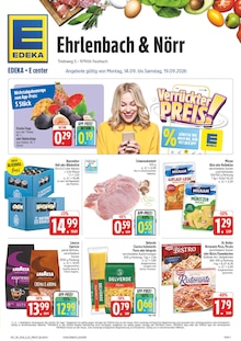 Aktueller EDEKA Prospekt (Stadtprozelten, 40 Seiten zum blättern EDEKA Prospekt Wir lieben Lebensmittel! mit 40 Seiten