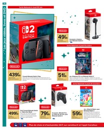 Offre Nintendo Switch dans le catalogue Carrefour du moment à la page 70