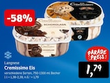 Cremissimo Eis bei Konsum im Bannewitz Prospekt für 1,79 €