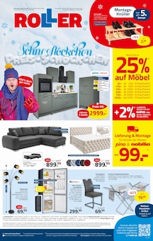 Kühlschrank im aktuellen ROLLER Prospekt (Heidelberg) Kühlschrank im ROLLER Prospekt "Schneeflöckchen Preis-Schöckchen" mit 16 Seiten (Heidelberg)
