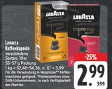 Kaffeekapseln im Angebot bei EDEKA in Freital Kaffeekapseln Angebote von Lavazza bei EDEKA Freital für 2,99 €