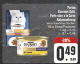 Aktuelle Katzenfutter Angebote bei E center in Dresden Aktuelles Gourmet Gold, Perle oder a la Carte Katzennahrung Angebot bei E center in Dresden ab 0,49 €