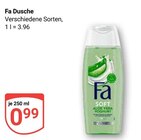 Dusche im Angebot bei GLOBUS in Zwickau Dusche Angebote von Fa bei GLOBUS Zwickau für 0,99 €