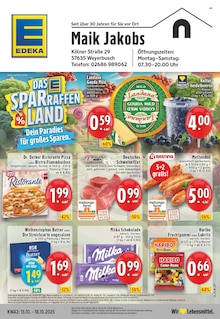Aktueller EDEKA Prospekt "Aktuelle Angebote" Seite 1 von 24 Seiten für Weyerbusch