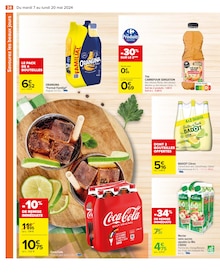 Promo Coca-Cola dans le catalogue Carrefour du moment à la page 26