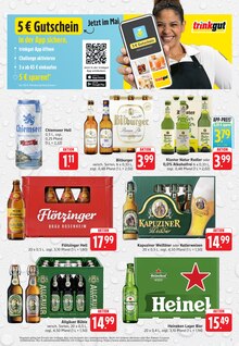 Bier im aktuellen Trinkgut Prospekt (Oberursel (Taunus)) Bier im Trinkgut Prospekt "Aktuelle Angebote" mit 8 Seiten (Oberursel (Taunus))