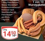Wurstpaket von Globus im aktuellen GLOBUS Prospekt