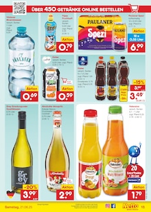 Saft im Netto Marken-Discount Prospekt "Aktuelle Angebote" mit 59 Seiten (Mainz)