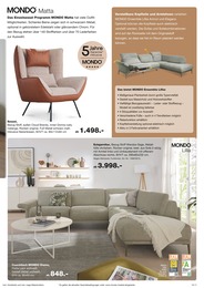 Eckgarnitur im Möbel Inhofer Prospekt "Endlich Herbst" auf Seite 11