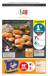 Prospectus Supermarchés Bi1 en cours, bi1 supermarché, 24 pages, 01/07/2025 - 13/07/2025 Catalogue Supermarchés Bi1 en cours à Pontarlier et alentours, bi1 supermarché, 24 pages, 01/07/2025 - 13/07/2025