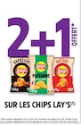 2+1 offert sur les chips lay's - LAY'S en promo chez Intermarché 2+1 offert sur les chips lay's - LAY'S dans le catalogue Intermarché
