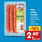 Aktuelle Mettwurst Angebote bei Netto Marken-Discount in Mönchengladbach Aktuelles Frühstücksknacker Angebot bei Netto Marken-Discount in Mönchengladbach ab 2,49 €
