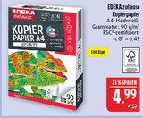 Kopierpapier A4 von EDEKA zuhause im aktuellen Marktkauf Prospekt