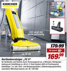 Hartbodenreiniger „FC 5“ bei toom Baumarkt in Herne Hartbodenreiniger „FC 5“ im Angebot bei toom Baumarkt Herne für 169,99 €