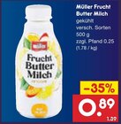 Frucht Butter Milch Angebote von Müller bei Netto Marken-Discount Stendal für 0,89 €
