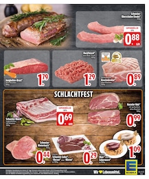 EDEKA Hackfleisch im Prospekt 