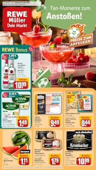 Aktueller REWE Prospekt "Dein Markt" für Neustadt (Orla) Aktueller REWE Prospekt für Neustadt (Orla) mit Seiten