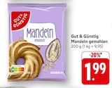 Mandeln gemahlen im Angebot bei EDEKA in Pforzheim Mandeln gemahlen Angebote von Gut & Günstig bei EDEKA Pforzheim für 1,99 €