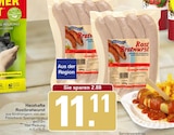 Herzhafte Rostbratwurst im WEZ Prospekt zum Preis von 11,11 €