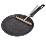 Crêpe Pfanne inkl. Teigverteiler aus Holz Angebote von STONELINE bei REWE Velbert für 17,99 €