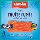 Truite fumée - Landvika en promo à 2,60 € chez Intermarché Truite fumée - Landvika dans le catalogue Intermarché