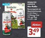 Alm-Radler im Angebot bei ALDI SÜD in Regensburg Alm-Radler Angebote von Krombacher/Almdudler bei ALDI SÜD Regensburg für 3,49 €