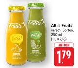 Smoothie Fresh Angebote von All in Fruits bei E center Offenburg für 1,79 €
