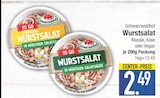 Feinkost im EDEKA Prospekt Wurstsalat Klassik von Schwarzwaldhof im aktuellen EDEKA Prospekt für 2,49 €