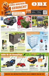 Aktueller OBI Baumärkte Prospekt in Bleicherode und Umgebung, "FÜRS MACHEN GEMACHT" mit 5 Seiten, 04.04.2026 - 11.04.2026