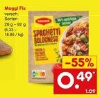 Fix Angebote von Maggi bei Netto Marken-Discount Bamberg für 0,49 €