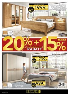 Kleiderschrank im BRAUN Möbel-Center Prospekt "Jubiläumsmonat" mit 20 Seiten (Freiburg (Breisgau))