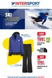 Offre Veste ski homme dans le catalogue Intersport du moment à la page 1