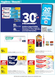 Prix et réduction Dentifrice dans le prospectus Carrefour en cours Offre Dentifrice dans le catalogue Carrefour du moment à la page 43
