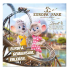 Pralinés 50 Jahre Europa Park Edition bei Marktkauf im Friedrichshafen Prospekt für 7,49 €