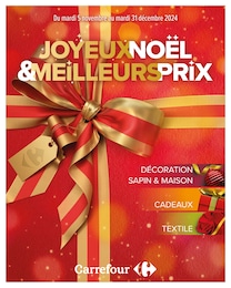 Prospectus Carrefour à Saint-Maurice, "JOYEUX NOËL & MEILLEURS PRIX", 87 pages, 05/11/2024 - 31/12/2024