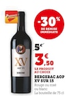 Bergerac AOP XV sur 15 dans le catalogue Super U