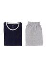 Pyjama long homme - TEX BASIC en promo chez Carrefour Pyjama long homme - TEX BASIC dans le catalogue Carrefour