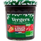 Confiture Extra Aux 4 Fruits Rouges Bio Vergers Des Alpilles à 3,75 € dans le catalogue Auchan Hypermarché