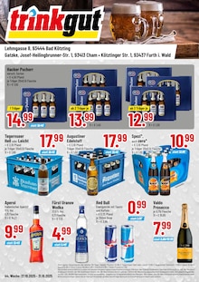 Aktueller Trinkgut Prospekt (Viechtach, 4 Seiten zum blättern Trinkgut Prospekt Aktuelle Angebote mit 4 Seiten