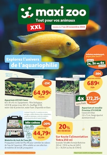 Prospectus Maxi Zoo en cours, "Explorez l'univers de l'aquariophilie", page 1 sur 6