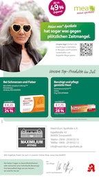 mea - meine apotheke Prospekt für Donauwörth: "Unsere Juli-Angebote", 4 Seiten, 01.07.2025 - 31.07.2025