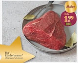 Aktuelles Bio-Rinderbraten Angebot bei tegut in München ab 1,99 €