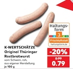 Aktuelle Grill Angebote bei Kaufland in Bielefeld Aktuelles Original Thüringer Rostbratwurst Angebot bei Kaufland in Bielefeld ab 0,79 €