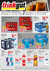 Aktueller Trinkgut Getränkemarkt Prospekt in Stephanskirchen und Umgebung, "Aktuelle Angebote" mit 4 Seiten, 07.07.2025 - 12.07.2025