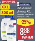 Shampoo XXL Angebote von HEAD & SHOULDERS bei ALDI Nord Essen für 8,88 €