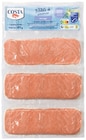 3 filets de saumon sauvage surgelés MSC - COSTA à 6,15 € dans le catalogue Intermarché