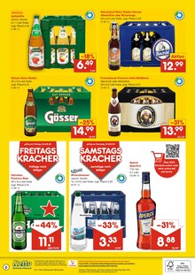 Bier im Netto Marken-Discount Prospekt "DER ORT, AN DEM DAS GRÖSSTE MEHRWEG-SORTIMENT ZUHAUSE IST." mit 2 Seiten (Aschaffenburg)