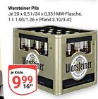 GLOBUS Siegen - Warsteiner Pils Angebot im Prospekt Warsteiner Pils bei GLOBUS im Siegen Prospekt für 9,99 €