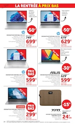 Offre Sacoche Pc Portable dans le catalogue Super U du moment à la page 28